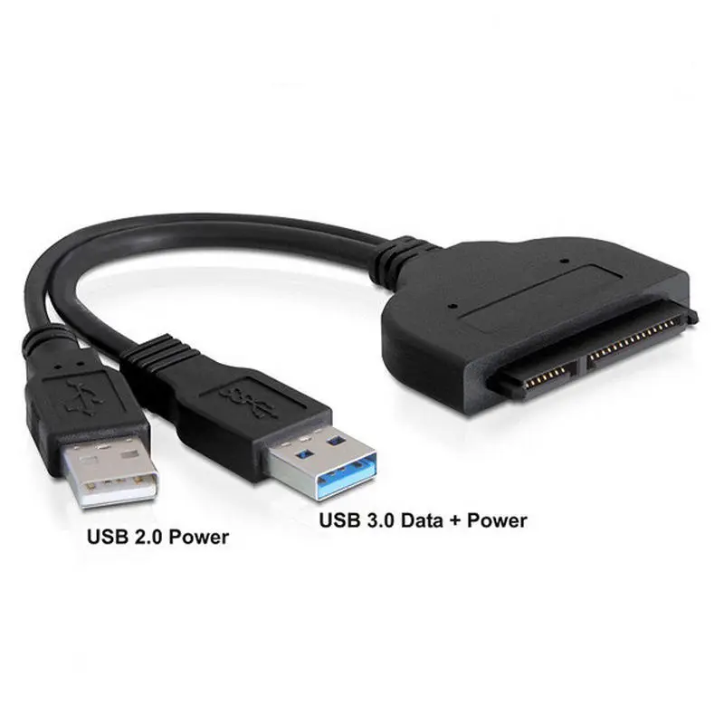 USB 3.0 Serial ATA 3 to USB 3.0 Adapter Support 2.5 Inch HDD SSD 22 Pin - Image 2