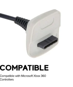 Alternative view of USB Charger Cord for XBOX 360 Wireless Game Controller Controller Power Supply Charger Cable