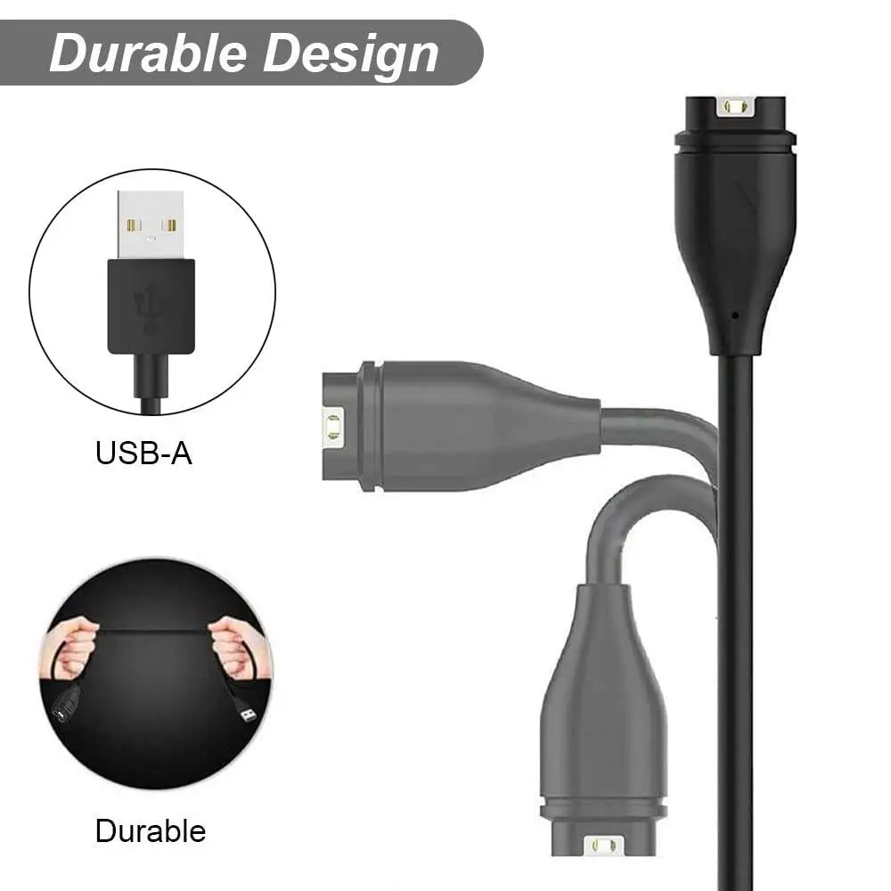 USB Charger for Garmin Fenix, Forerunner Music, Approach, Vivoactive, Instinct, Venu - Image 4