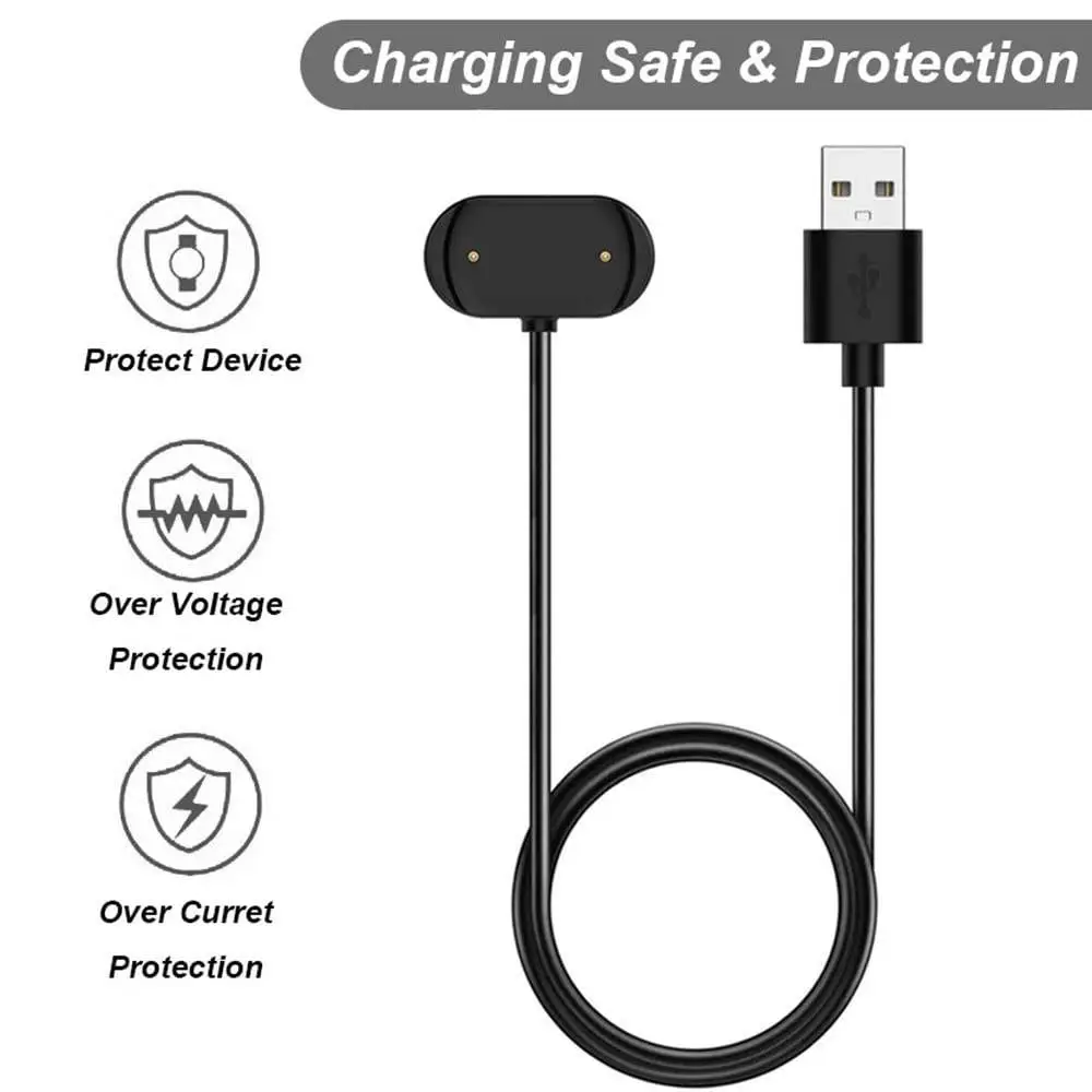 USB Magnetic Charging Cable USB Cord for Amazfit GTR 3, Pro, GTS 3, T-Rex 2 - Image 2