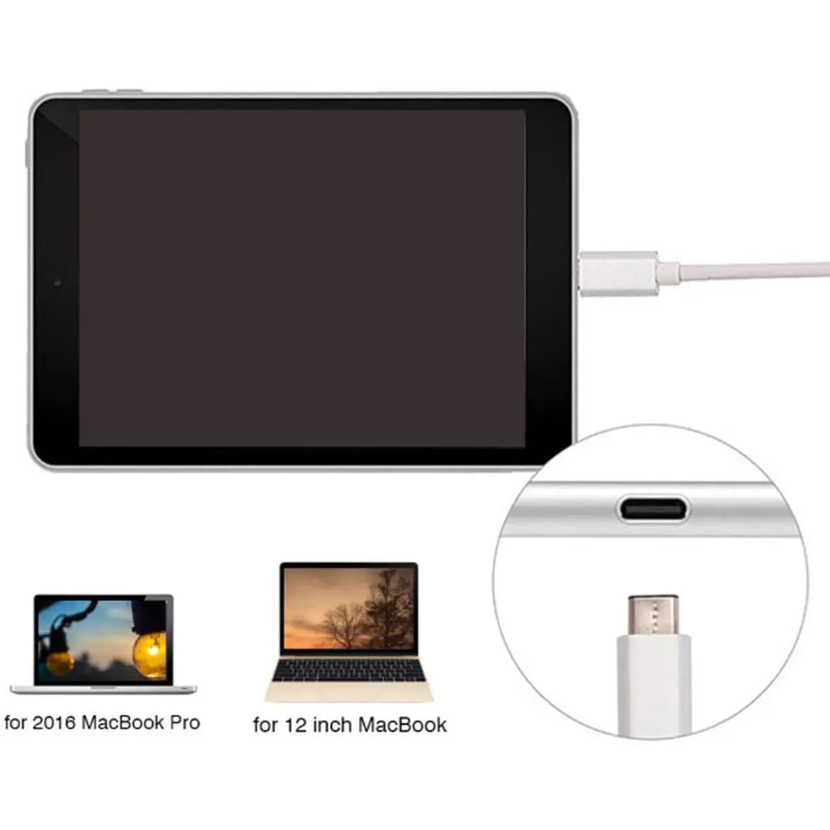 USB Type C to Mini DisplayPort 4K HD Cable Adapter - Image 4