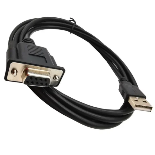 USB to RS-232 DB9 Female Serial Adapter Cable - Image 2