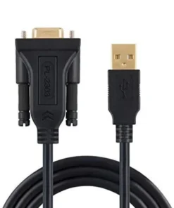 Alternative view of USB to RS232 Adapter, USB to DB9 Famale Serial Converter Cable