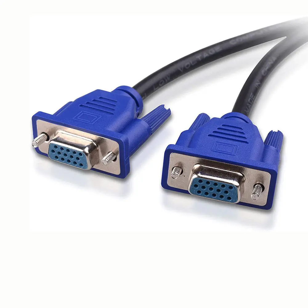 VGA 15Pin Male to Dual 15Pin Female Cable VGA Splitter Cable - Image 2