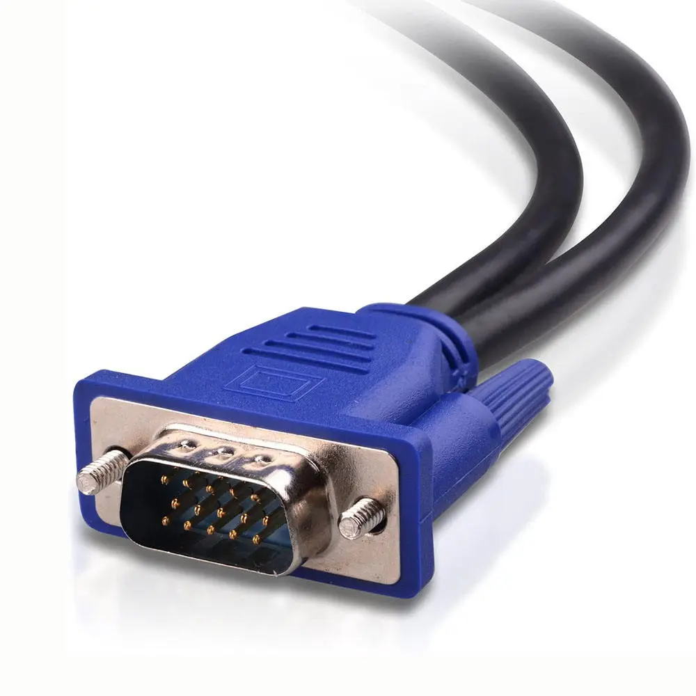 VGA 15Pin Male to Dual 15Pin Female Cable VGA Splitter Cable - Image 4