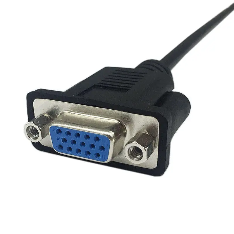 VGA SVGA 15 Pin HD15 Female to Female Gender Changer Adapter Extension Video Monitor Cable - Image 3