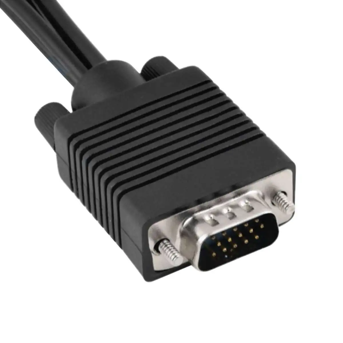 VGA to RCA Cable, VGA Male to S-Video 3 RCA Jack Female - Image 2