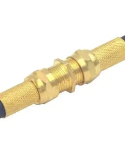 Alternative view of Coaxial Cable Connector, RG6 F-Type Gold Plated Adapter Female to Female