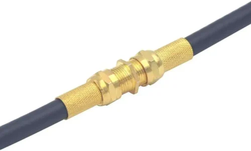 Coaxial Cable Connector, RG6 F-Type Gold Plated Adapter Female to Female - Image 2