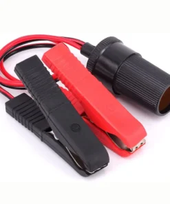 Alternative view of 12V Battery Alligator Clamp Car Cigarette Lighter Socket Female Adapter