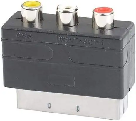 20 Pin SCART to 3 RCA Audio Video AV Input Port Converter - Image 3