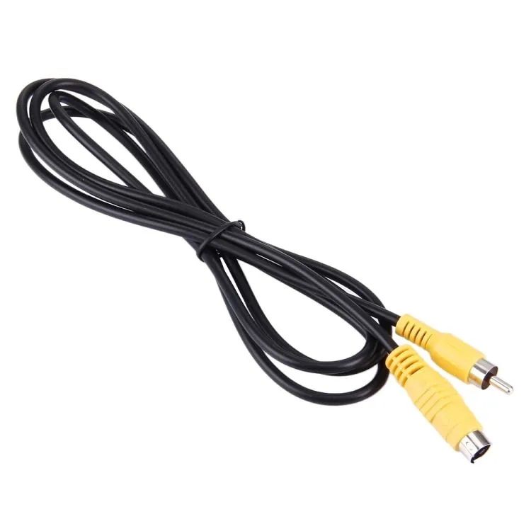 4 Pin S-VIDEO TV to RCA AV Converter Adapter Cable - Image 6