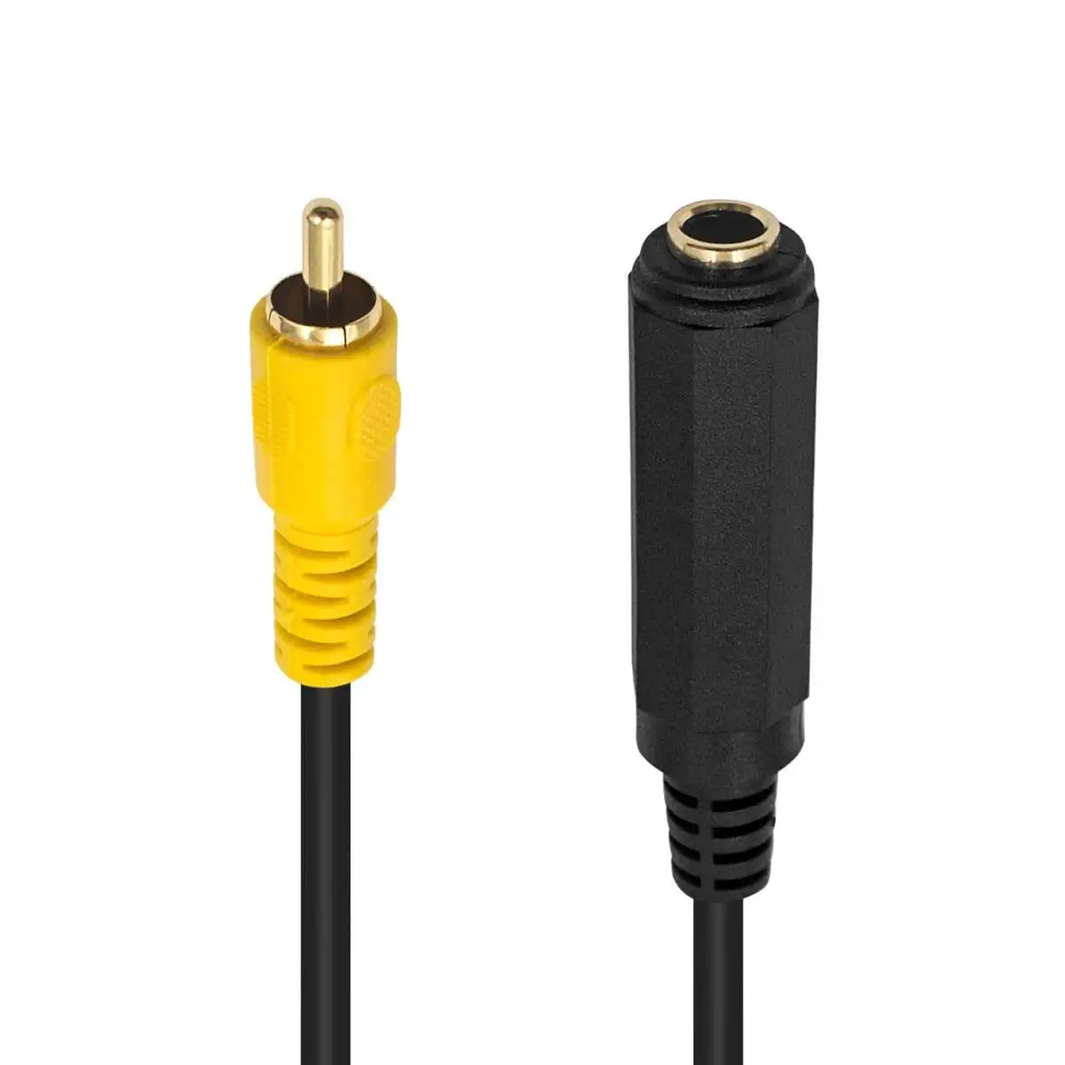 6.35mm Female to RCA Male Interconnect Audio Adapter Conversion Plug Adapter Cable - Image 2