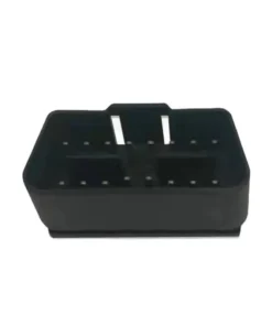 Alternative view of Automobile OBD2 16 Pin Male Connector OBDii Nickel Plated Truck Diagnostic