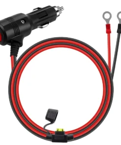 Cigarette Lighter 16AWG 15A Fuse Protection Male to Male Cigarette Cable