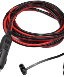 Cigarette Lighter Plug to Waterproof SAE Battery Charger Cable
