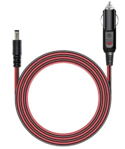 DC 5.5mm*2.1mm to Car Cigarette Lighter Male Plug Charger Auto Power Supply Cable