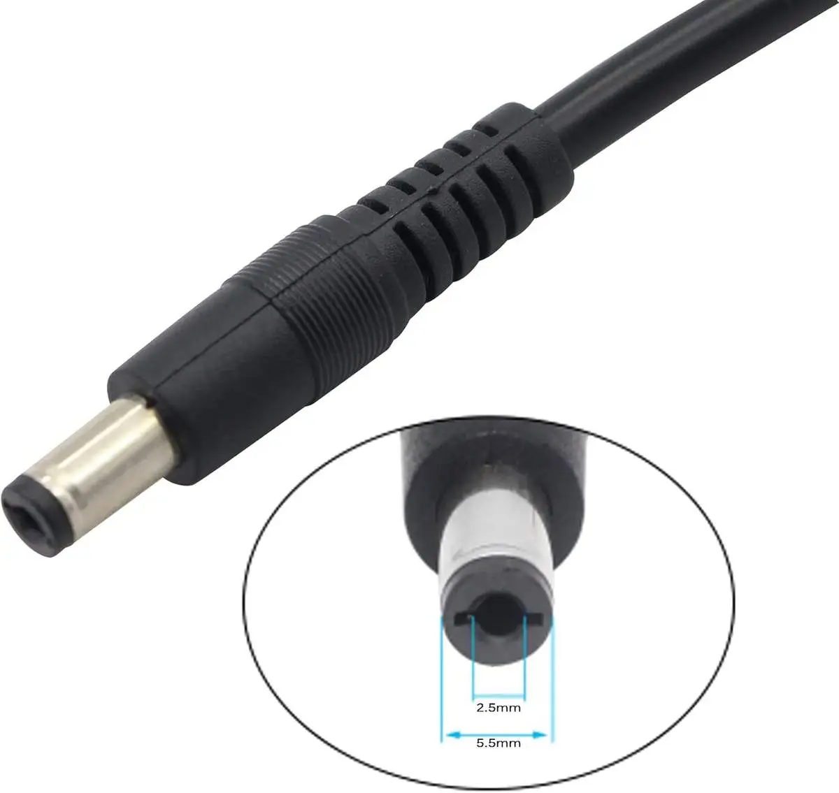 DC 5.5mm*2.1mm to Car Cigarette Lighter Male Plug Charger Auto Power Supply Cable - Image 6