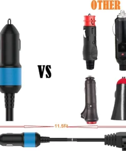 Alternative view of DC Power Cord Cable 12V/24V for Car Refrigerator Car Fridge Freezer