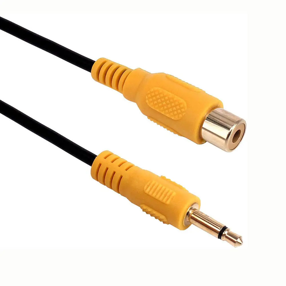 RCA Audio Video Female to 3.5mm Mono Male Cable - Image 2