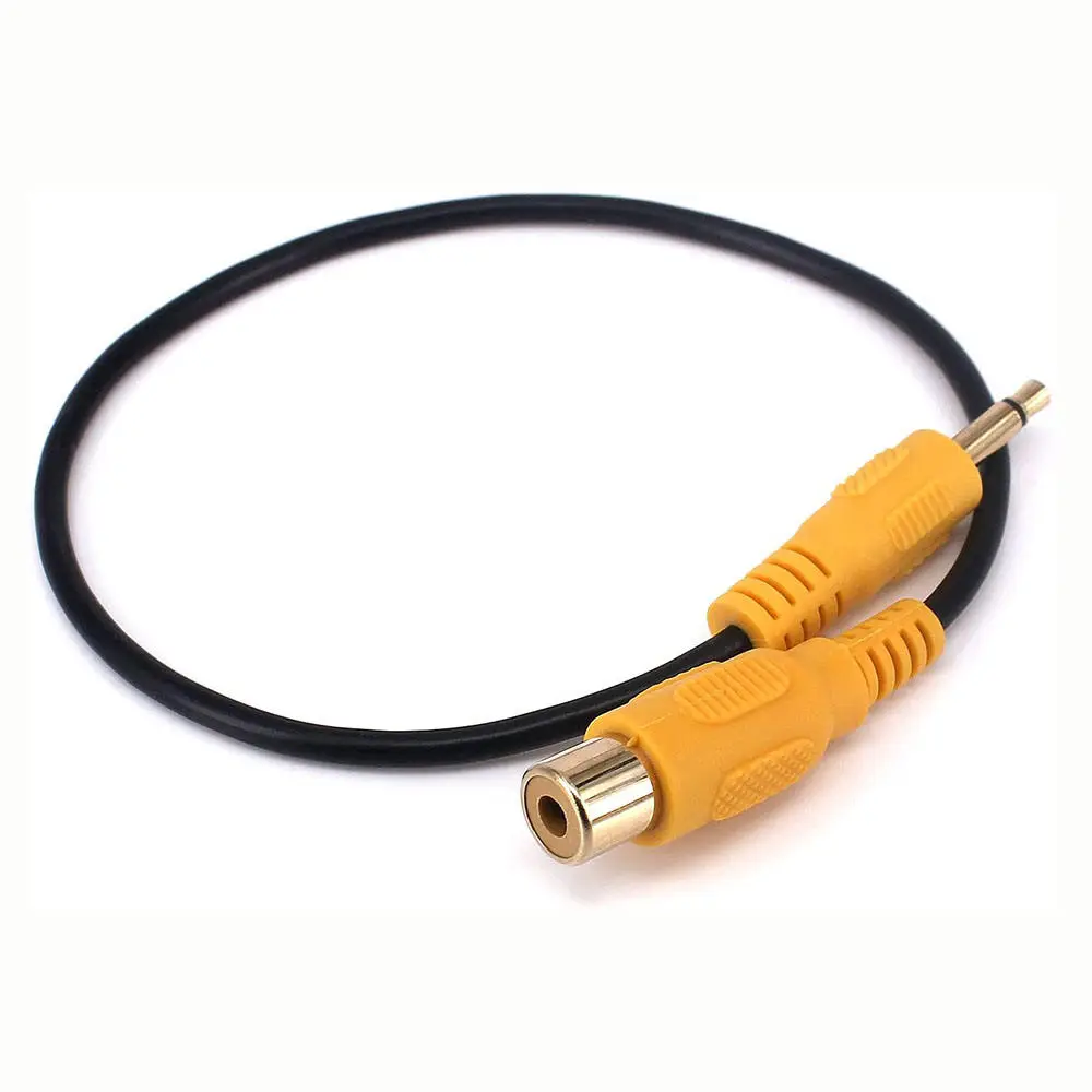 RCA Audio Video Female to 3.5mm Mono Male Cable - Image 5