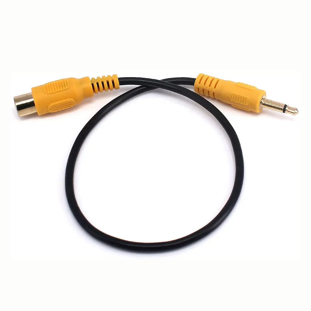 RCA Audio Video Female to 3.5mm Mono Male Cable - Image 3