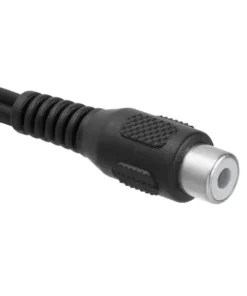 Alternative view of RCA Female Plugs to 2 RCA Male Jack Y Adapter Subwoofer Cable