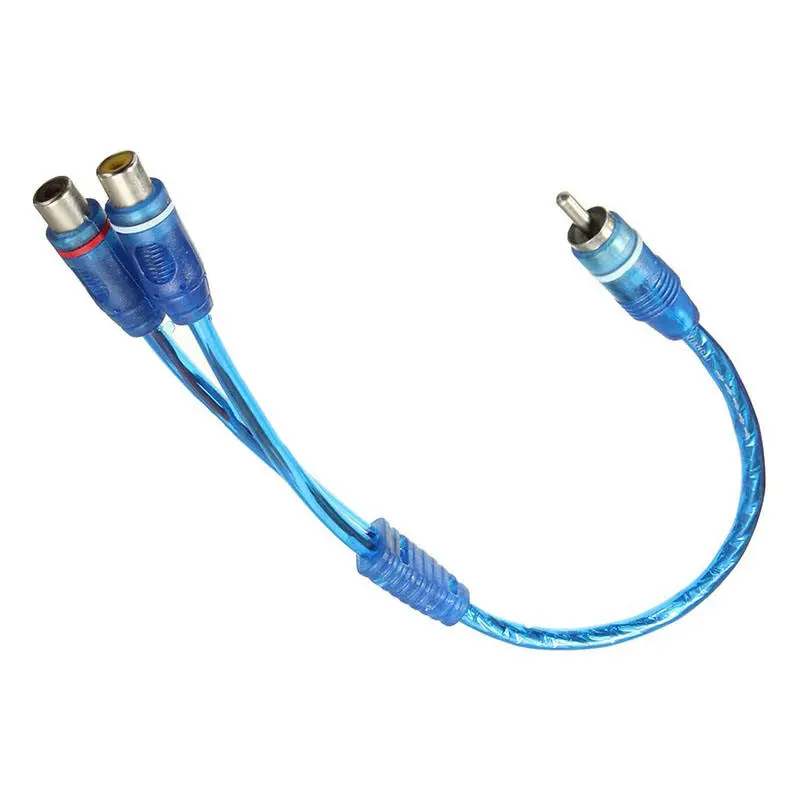 RCA Y Splitter, RCA 1 Male to 2 Female Stereo Audio Cable - Image 3