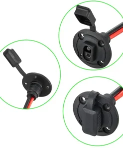 Alternative view of SAE Cable Connector, SAE Power Socket Sidewall Port