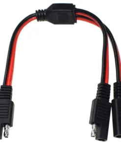 SAE Direct Current Power Automotive Connector Cable Y Splitter 1 to 2 SAE Extension Cable