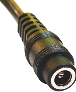 Alternative view of SAE to DC Coax Female Cable for Motorcycle Heat Clothing Jack Adapter