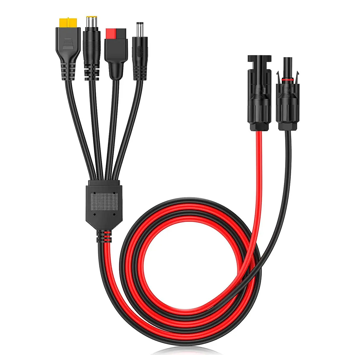 Solar Panel Connector 4-in-1 Extension Cable Splitter