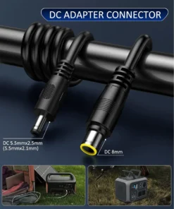 Alternative view of Solar Panel Connector 4-in-1 Extension Cable Splitter