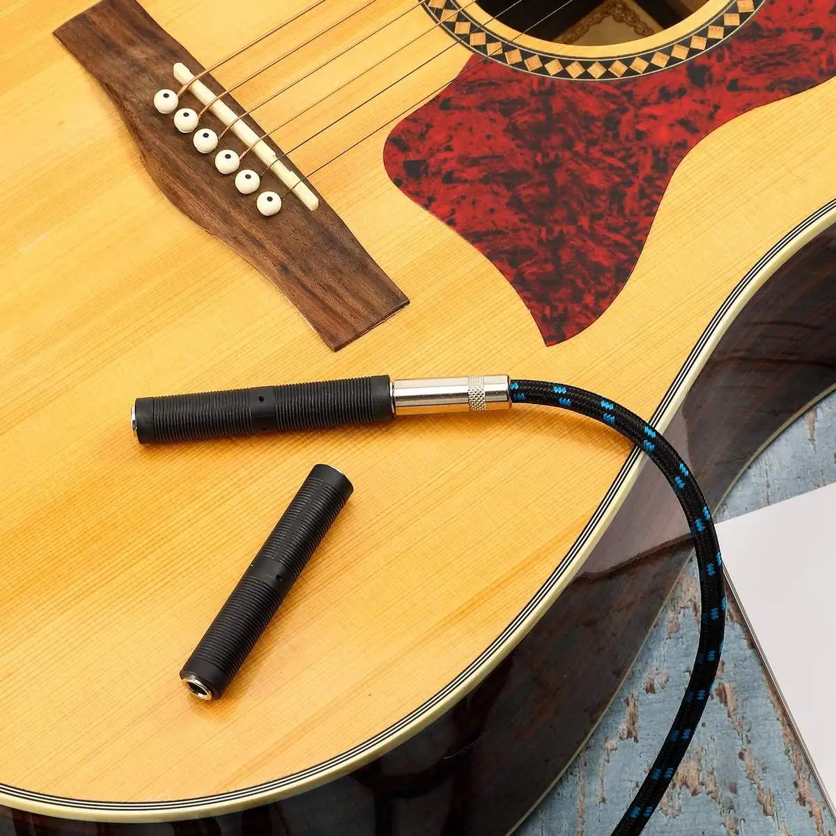 Stereo Aux Adapter 6.35mm Female to Female Stereo Audio Adapter Extension Adapter - Image 4