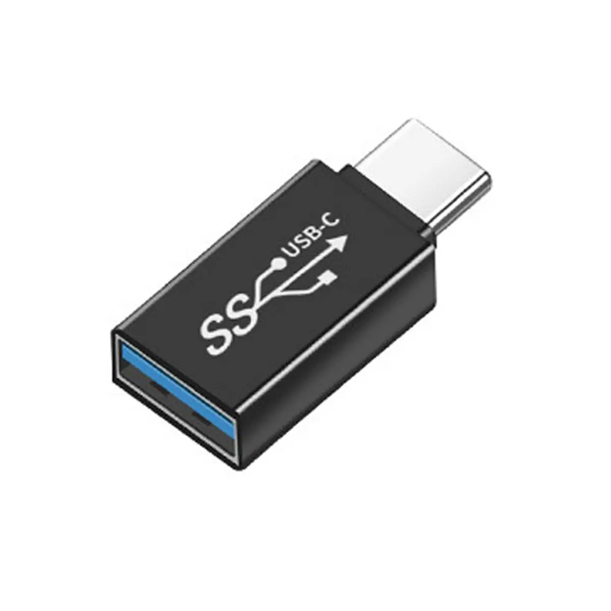 USB C Male to USB Type a Female Adapter Compatible with Type C Devices