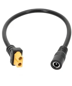 XT60 Adapter Cable XT60 Female Bullet Connector to Female DC 5.5x2.1mm Power Cable