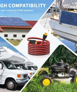 Alternative view of XT60 Wire XT60 Male to Female Adapter Connector Cable