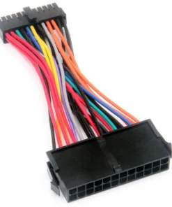 Alternative view of ATX PSU Standard Female 24Pin to Mini 24P Male Internal Power Cable