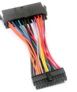 ATX PSU Standard Female 24Pin to Mini 24P Male Internal Power Cable