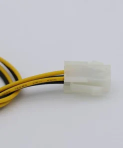 Alternative view of ATX Plug CPU Power Adapter Cable 4-Pin ATX Male to 4-Pin ATX Female 12V Motherboard Power Extension Cable