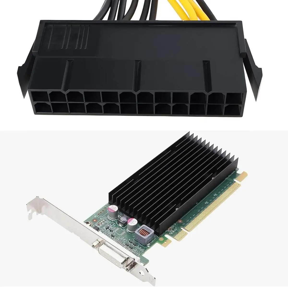 ATX Power Supply Cable Dual 6+2 Pin 8 Pin to Power 24Pin - Image 3