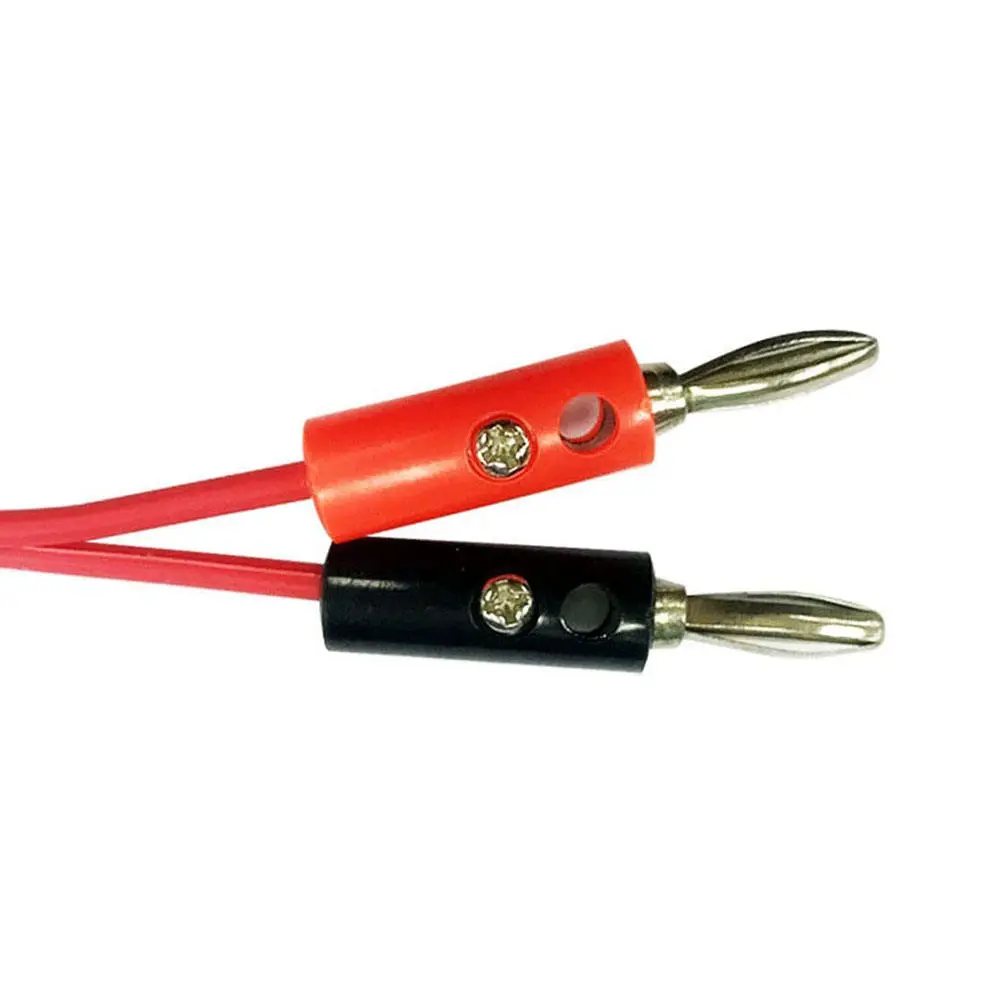 Banana Plug to Crocodile Alligator Clip Test Lead Wire Cable for Multimeters Power Supplies - Image 2