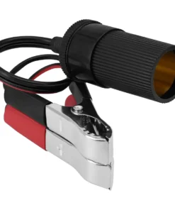 Battery Terminal Clip-on Car Cigarette Lighter Socket Female Cigarette Splitter