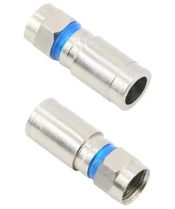 Compression RG6 F Connector Coax Coaxial Adapter
