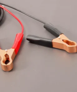 DC 5.5mm X 2.1mm Battery Clamps Extension Cord