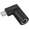 DC 6.0mm*3.7mm to USB C Adapter