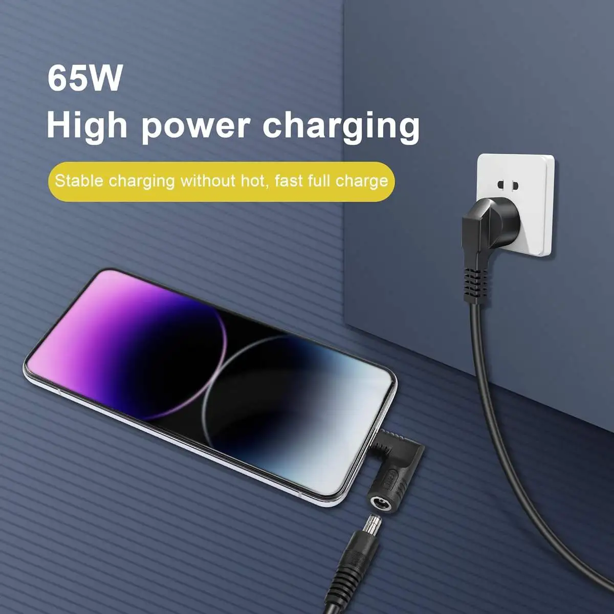 DC 6.0mm*3.7mm to USB C Adapter