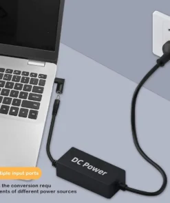 Alternative view of DC 6.0mm*3.7mm to USB C Adapter, 90 Degree DC to PD 65W