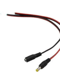 DC Power Pigtail Barrel Plug Connector Cable