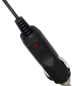 Alternative view of DC5.5x2.1mm/DC5.5*2.5mm Male to 12V Car Cigarette Lighter Plug 18AWG 2 in 1 Splitter Cable